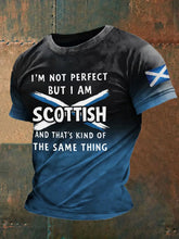 Men's Scotland Flag Casual T-Shirt
